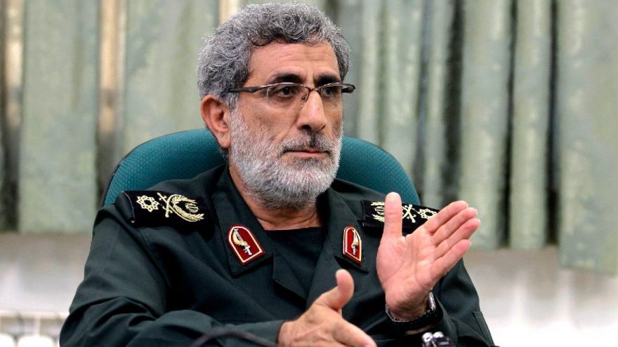 Îsmaîl Qaanî li Bexdayê bi Kazimî û Berhem Salih re civiya ye