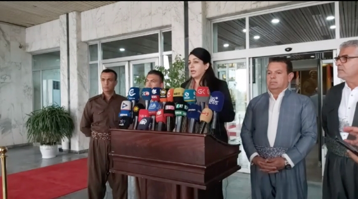 Pelkane köyü heyeti Kürdistan Bölgesi hükümetinden destek istedi