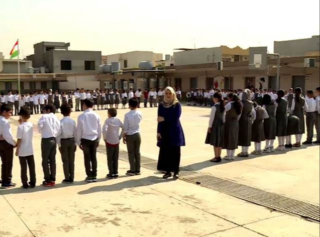 Kürdistan Bölgesi | Salgin nedeniyle ara verilen egitime yeniden baslandi