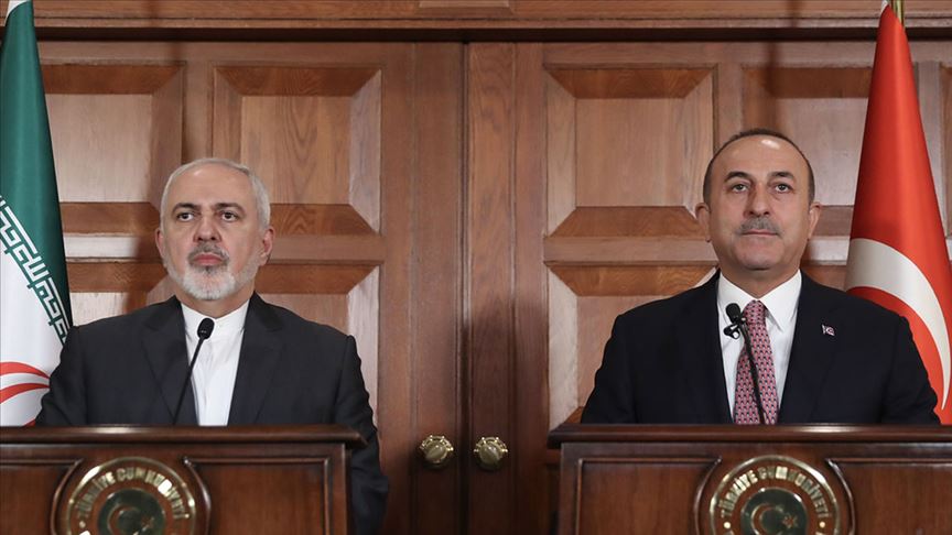 Çavusoglu, Zarif'le Bakü'deki siir krizini görüstü