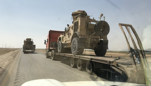 Koalisyon’dan Rojava’ya yeni askeri yardim konvoyu!