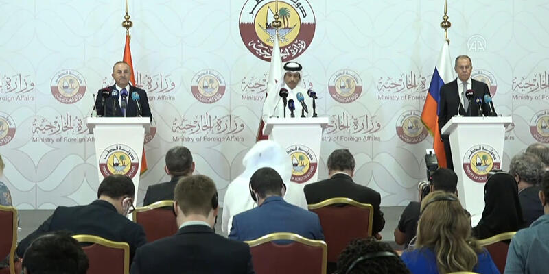 Lavrov: Rusya, Türkiye ve Katar, Suriye'de anlasmaya vardi!