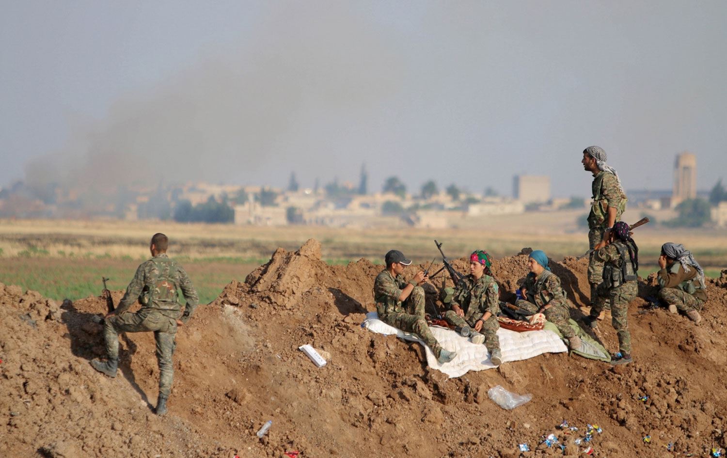 Ayn Isa'da SMO ile DSG arasindaki çatismalar siddetlendi!