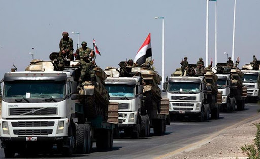 Esad rejiminden saldirilarin arttigi Dera'ya askeri sevkiyat!