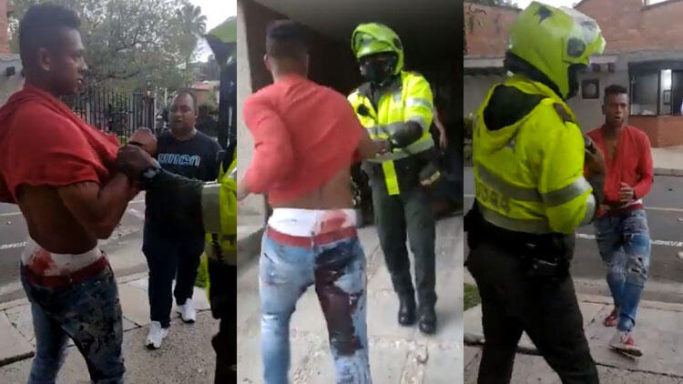 VIDEO | Dünyaca ünlü futbolcu anne ve babasina saldirirken görüntülendi!