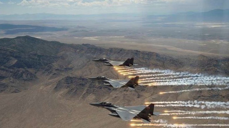 Koalisyon'dan Qereçox Dagi’nda ISID'e hava saldirisi!