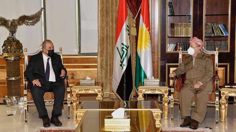 Baskan Barzani ve Allavi, Irak'taki son süreci ele aldi