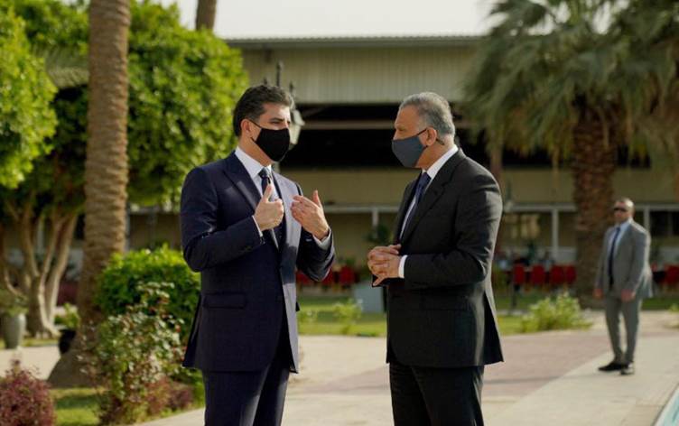 Neçirvan Barzani ve Kazimi, müzakereler ve Sengal'i görüstü