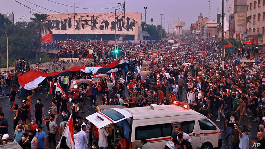 Irak’ta protestolar yeniden patlak verdi!