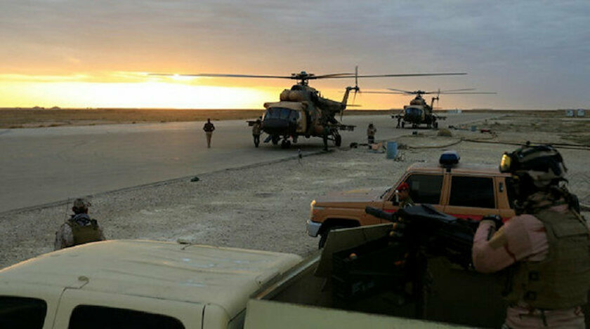 Koalisyon'dan Irak Ordusuna askeri teçhizat