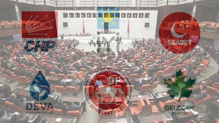 6 parti  ‘Kürt Sorunu’nun da yer aldigi 10 madde üzerinde anlasti!