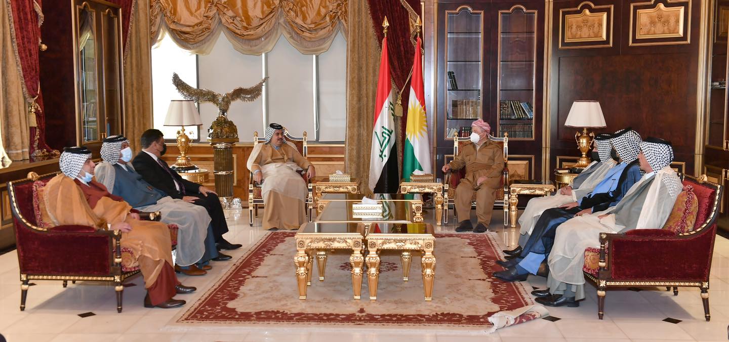 Arap liderlerden Baskan Barzani'ye: "Öncülük edin"