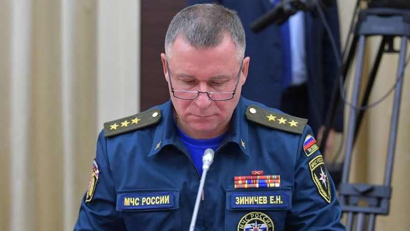 Rusya Acil Durumlar Bakani tatbikat esnasinda öldü!