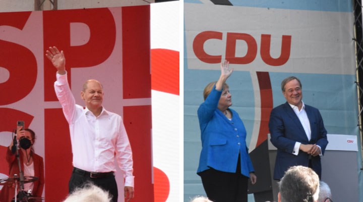 Almanya’da seçim | Geçici resmi sonuçlara göre SPD seçimi kazandi!