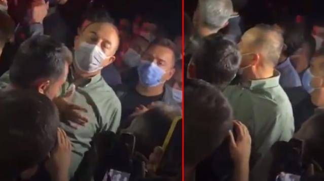 Çavusoglu’na yangin bölgesinde ‘uçak’ tepkisi!