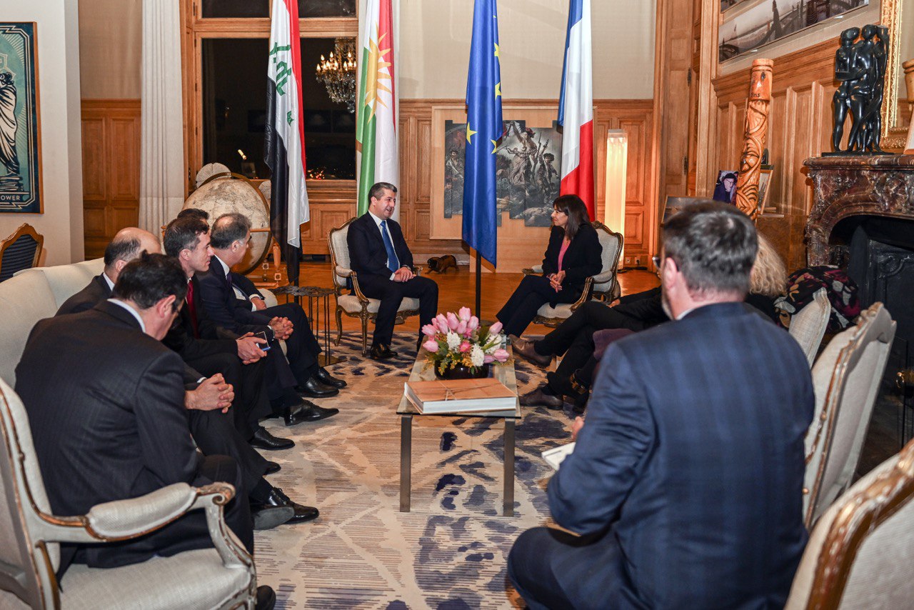 Saredara Parîsê ji bo Barzanî: “Ciyê Kurdistanê di dilê Fransizan de taybet e”