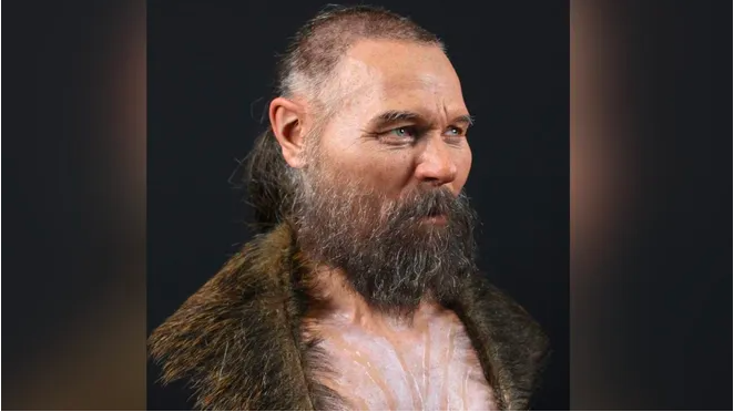 Sekiz bin yil önce yasamis bir erkegin yüzü tekrar yapilandirildi