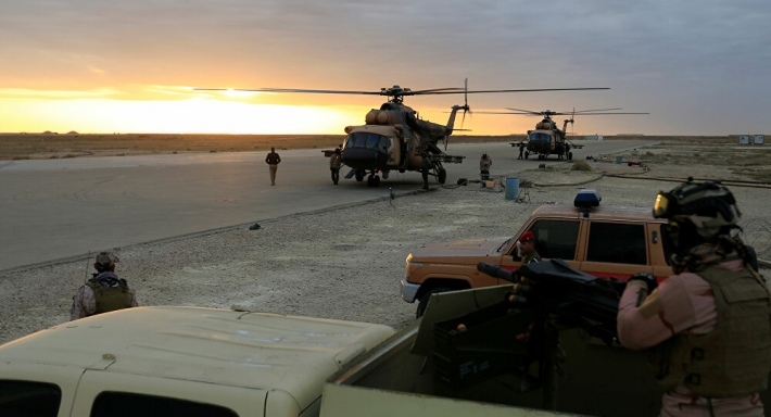 Uluslararasi Koalisyonun konuslu oldugu üsse roketli saldiri!