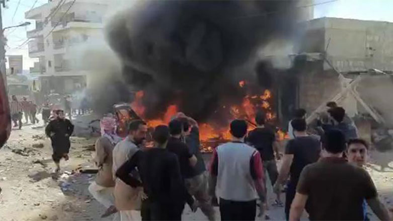 Efrin'de bombali saldiri: 3 ölü, 6 yarali!