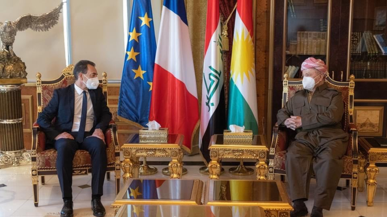 Fransa'dan Baskan Barzani'ye: Kürdistan halkinin dostlugu daimdir