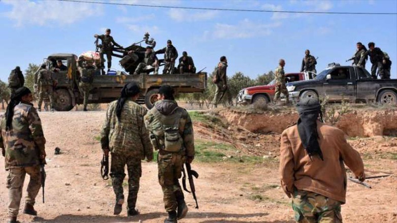 Suriye sinirinda Irakli milislere bombardiman!