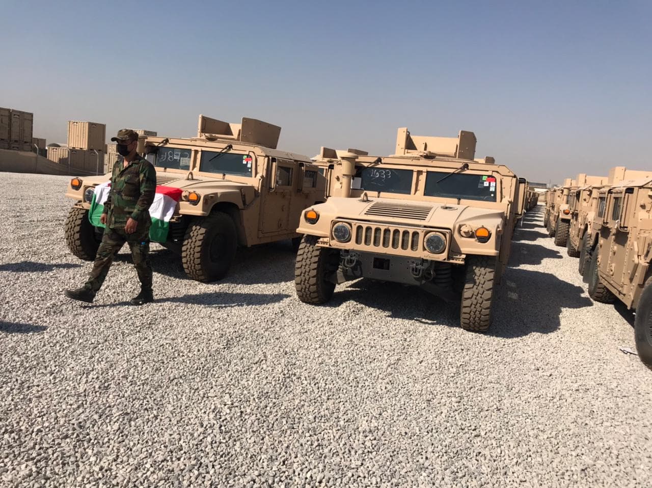 FOTO | Koalisyon’dan Pesmerge Güçlerine askeri yardim!