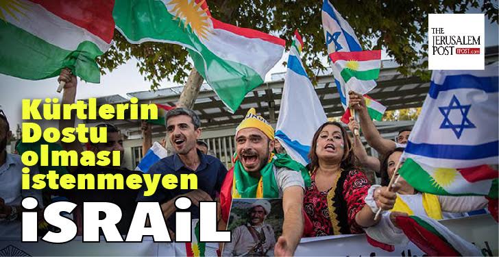 Israil ve Kürtler: Cesur Kürt halkina yardim etmeye her zaman hazirlar