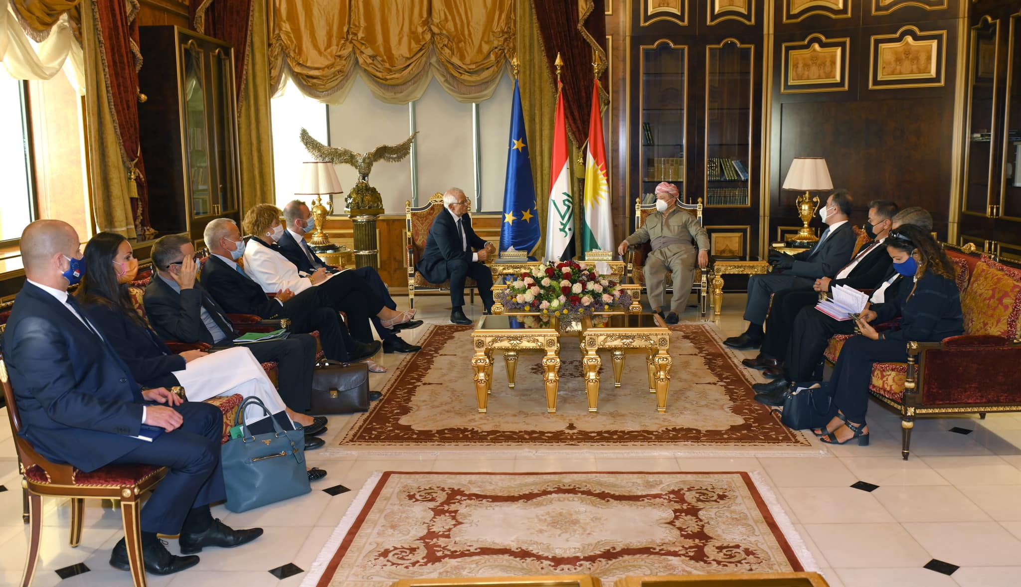 Baskan Barzani ve Borrell'den ISID mesaji: Tehdit sürüyor!