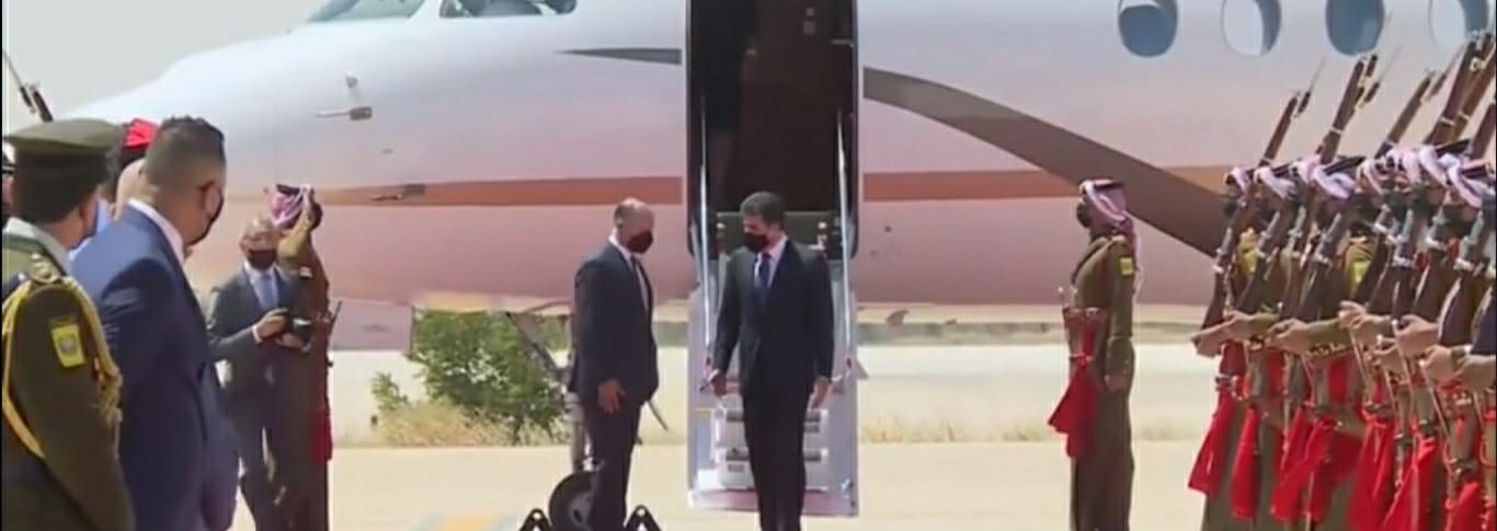 Kürdistan Bölgesi Baskani Neçirvan Barzani Ürdün’de!
