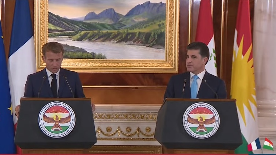 Macron: “Kürdistan ile Fransa'nin geçmise dayanan bir iliskisi var"