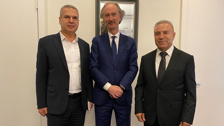 ENKS heyeti ve Pedersen, Kürtlerin haklarini görüstü!