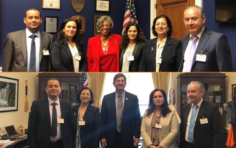 DSM heyeti, ABD’de üst düzey yetkililerle görüstü!