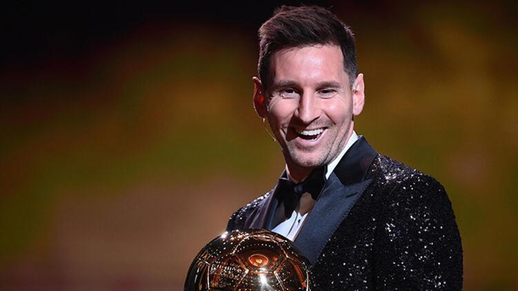 Lionel Messi 7'nci kez Ballon d'Or'u kazandi