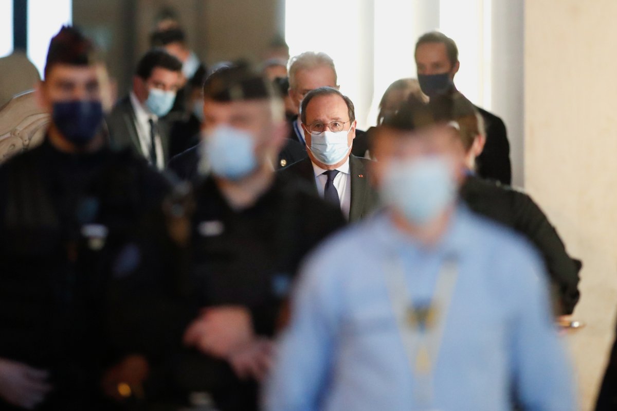 Eski Fransa Cumhurbaskani, Paris saldirilari davasinda ifade verdi!