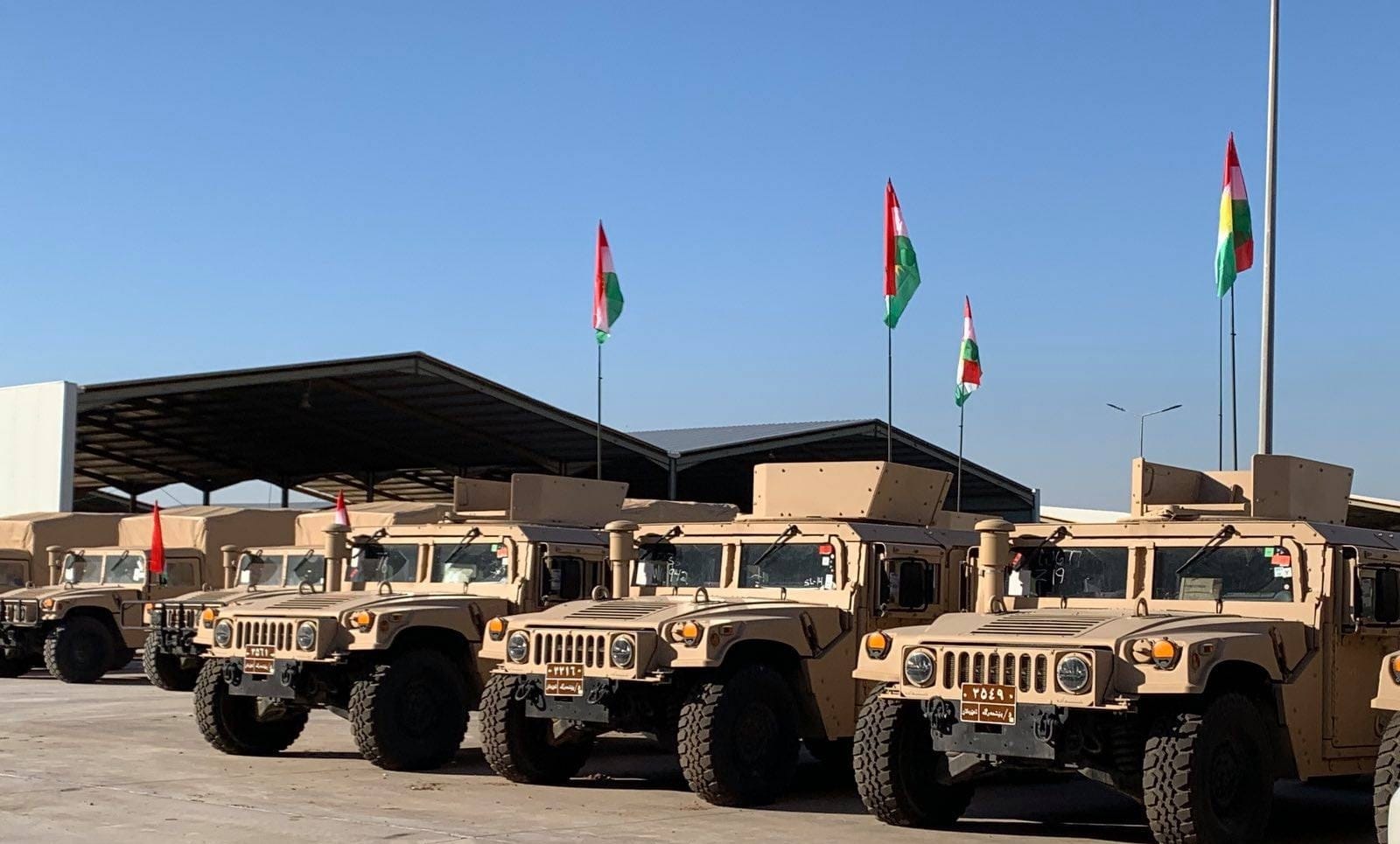 Koalisyon’dan Pesmerge Güçleri’ne 256 zirhli araç yardimi!