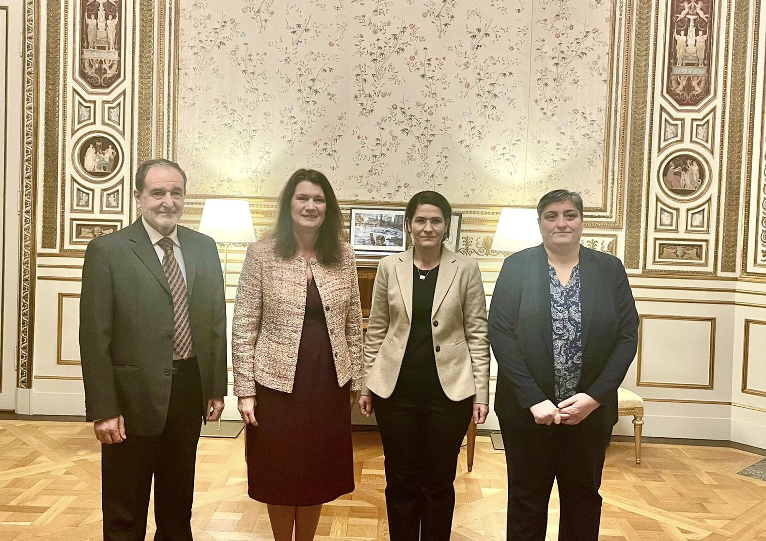 Isveç Disisleri Bakani ile görüsen Ilham Ahmed’ten açiklama!