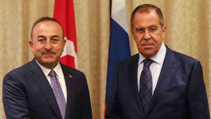 Lavrov ve Çavusoglu, Ukrayna-Rus gerilimini görüstü!