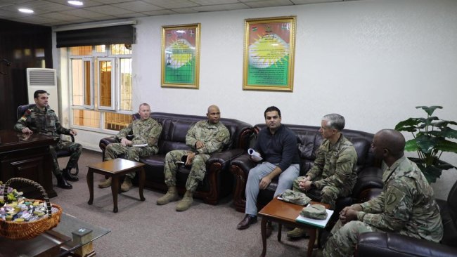 Pesmerge ve ABD'li heyet, ISID operasyonlarini görüstü!