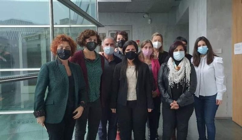 Rojava kadin heyetinden Bask bölgesine önemli ziyaret!