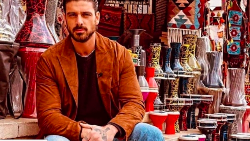 Dünyaca ünlü italyan aktör Michele Morrone baskent Erbil'i ziyaret etti