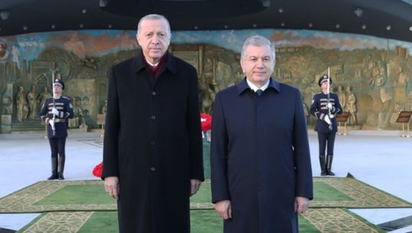 Erdogan Özbekistan’a gitti: Ikili iliskiler masada!