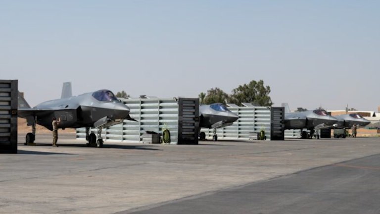 ABD’den Rusya hamlesi! Orta Dogu'ya F-35 filosu yolladilar!