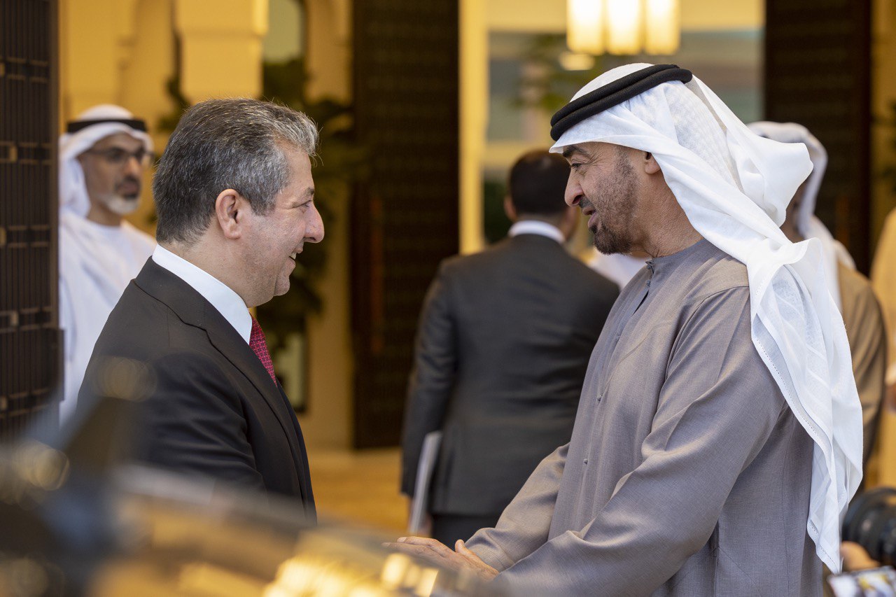 Basbakan ve BAE lideri Al Nahyan bir araya geldi
