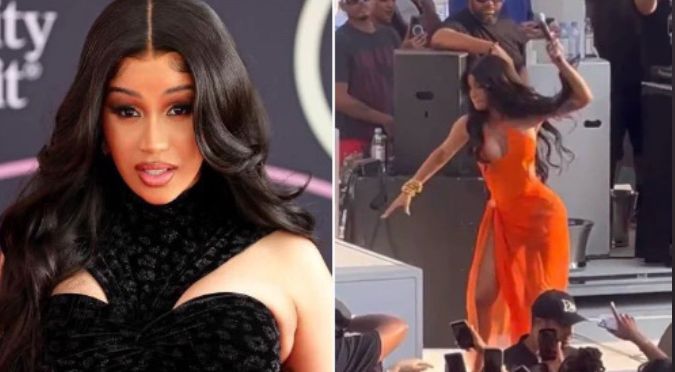 Cardi B'nin hayranina firlattigi mikrofon rekor  fiyata satildi