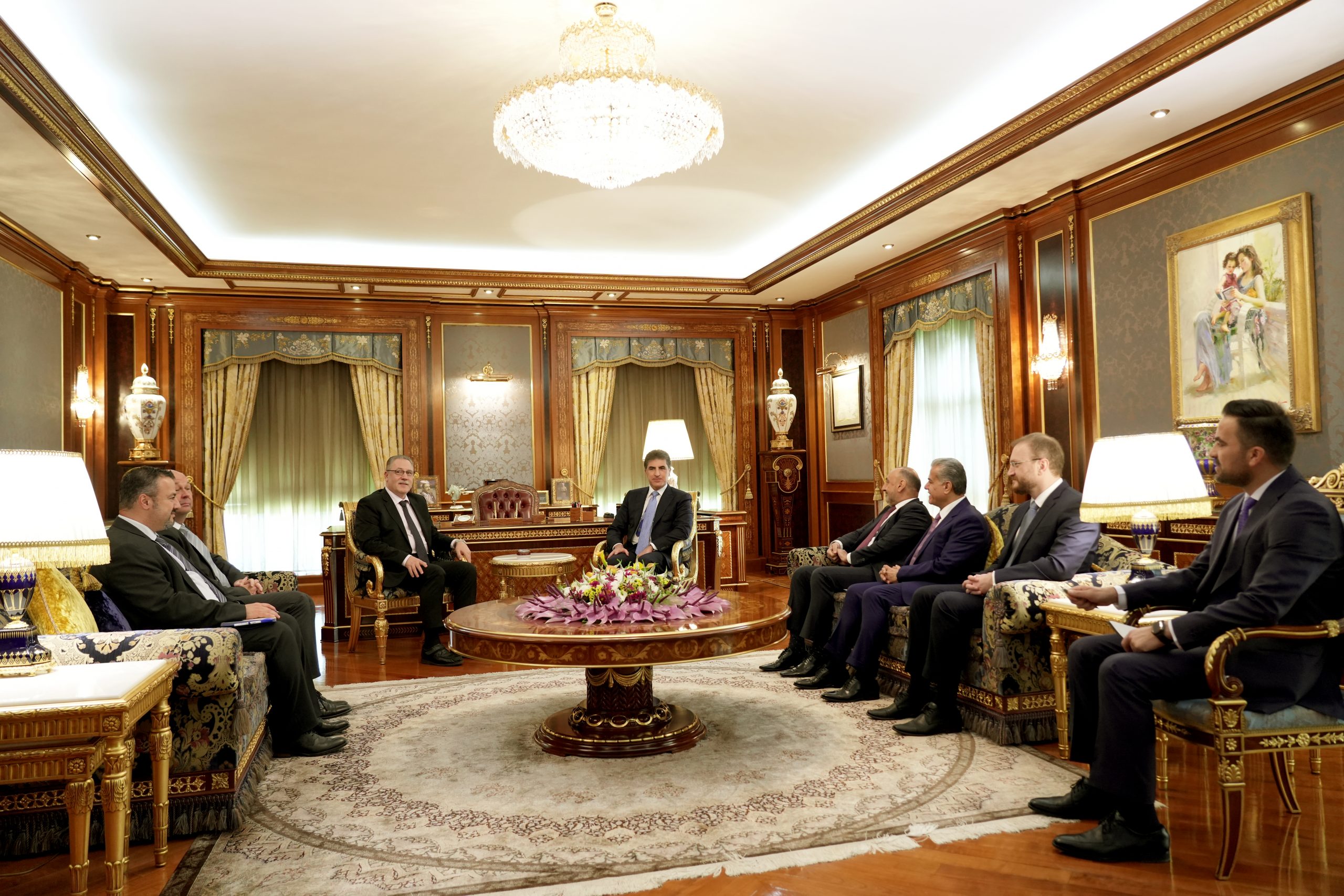 Neçirvan Barzani üst düzey BM heyetini kabul etti