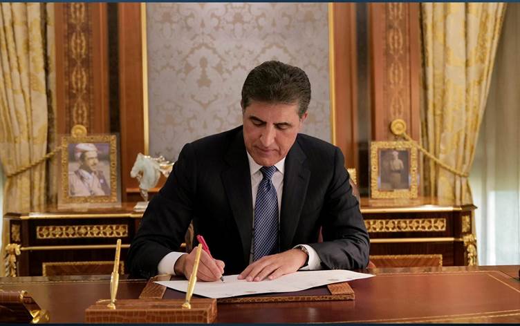 Neçirvan Barzani'nin seçim tarihini açiklamasina çok sayida ülkeden mesaj