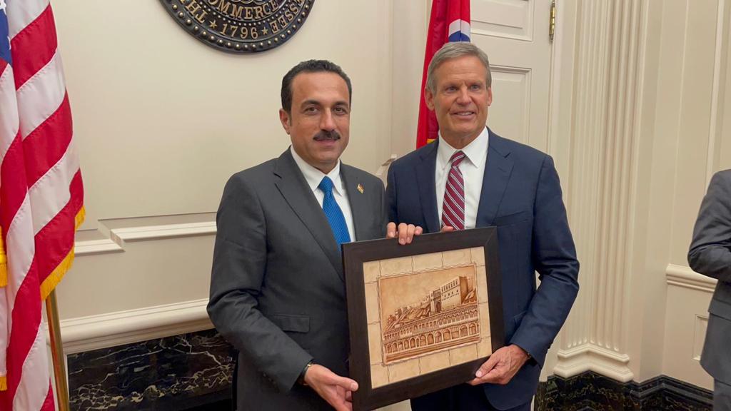 Omid Xosnav, Tennessee Valisi’ni Erbil’e davet etti