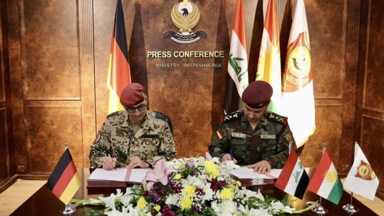 Pesmerge Bakanligi, Alman ordusu ile ortak anlasma imzaladi