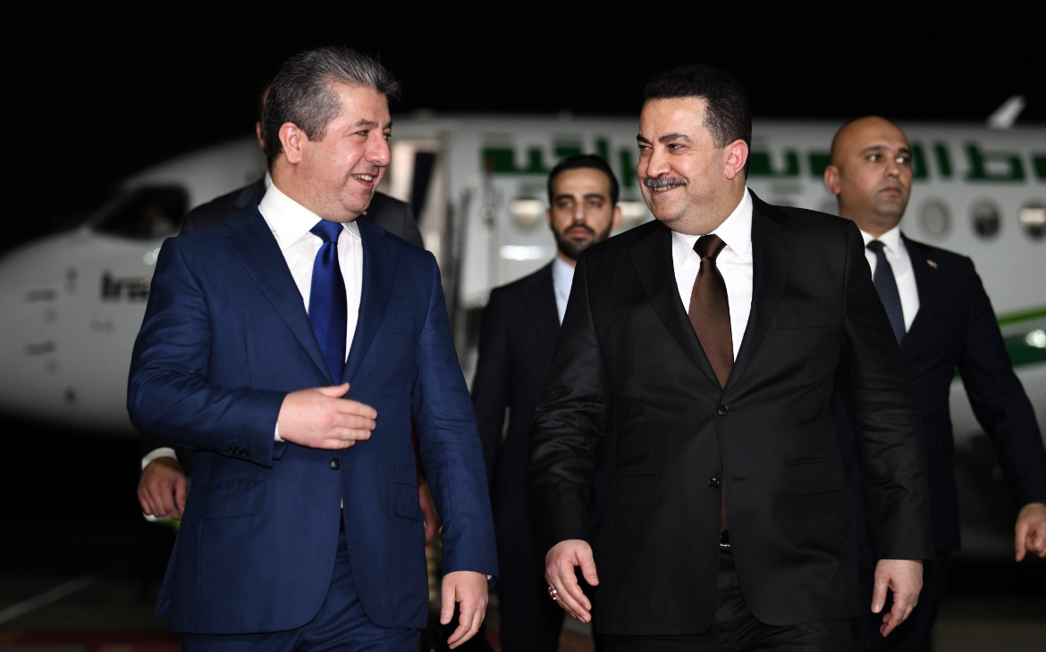 Irak Basbakani Sudani baskent Erbil’de