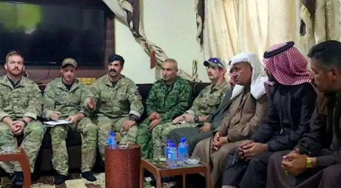 Deyrizor | SDG ve Koalisyon’dan asiret liderleriyle toplanti